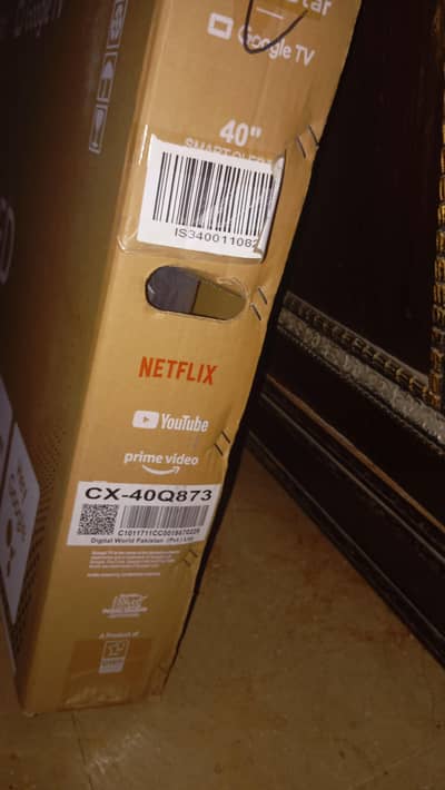 eco star led TV 1day used box pack complete  bill warranty