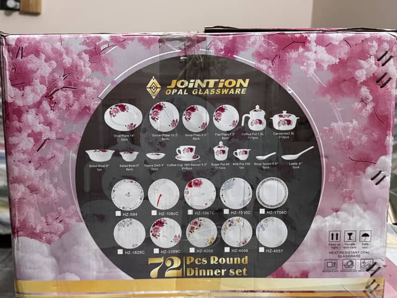 72 pcs dinner set 3