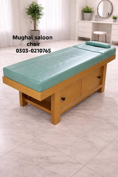 Saloon chair Barber Chair hair wash unit pedicure massage bed Trolley