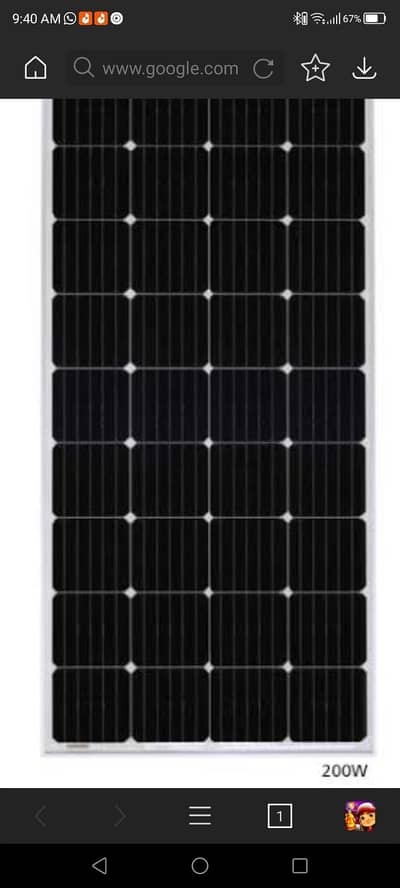 200 watts panel for sell
