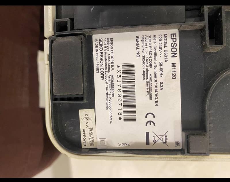 Epson printer M1122 2