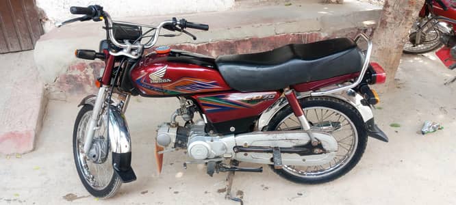 Honda CD 70 original condition All punjab number lagaa hy only  0321