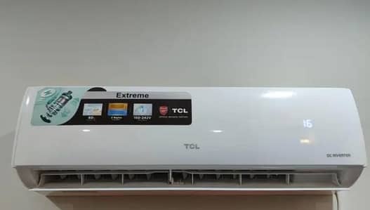 Tcl 1 ton Dc inverter heat and cool totally genuine