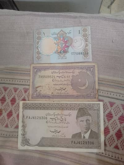 old Pakistani unique nots