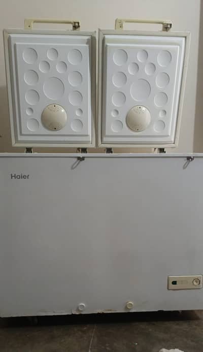 haier brand freezer and refrigerator