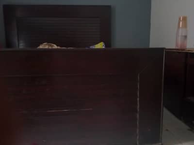 Bed with side tables and Matress