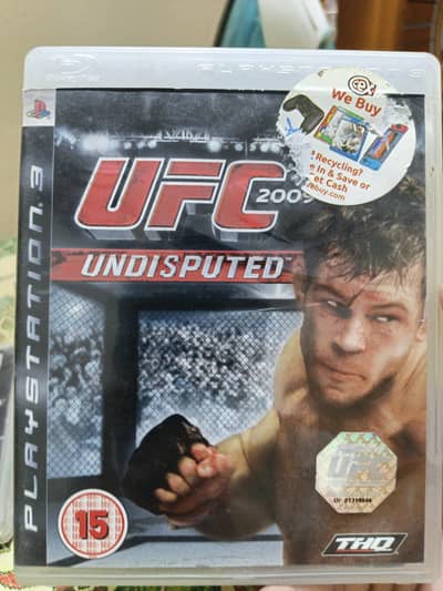 UFC UNDISPUTED, CALL OF DUTY BLACK OPS