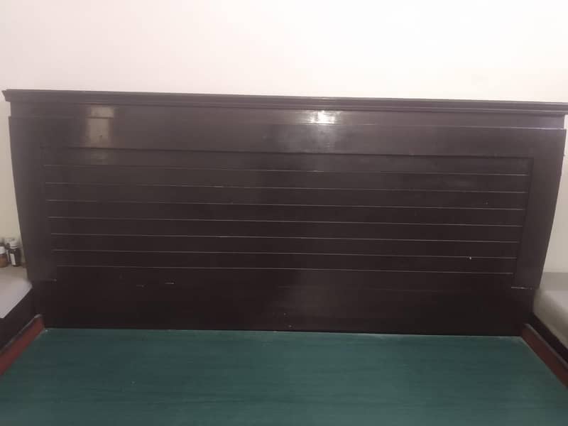 King size bed solid wood 1