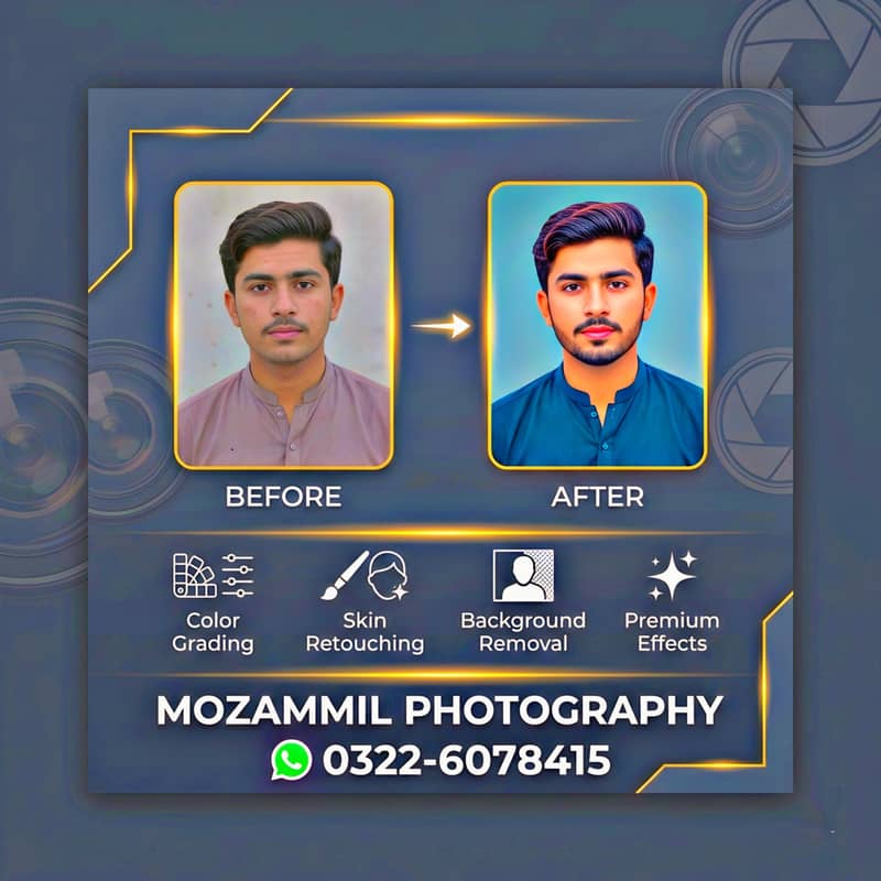  اپنی عام تصاویر کو بنائیں پروفیشنل اور سینیمیٹک 0