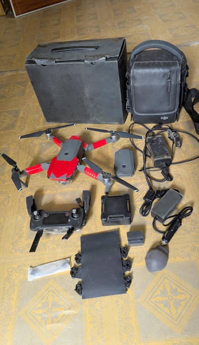  Urgent Sale | DJI Mavic Pro Combo | 2 Batteries | Complete Box