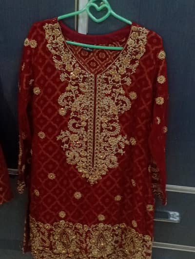 shahposh Grara set with sepret pajama. . . .