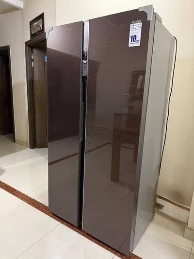 Haier Refrigerator. 2 doors side by side