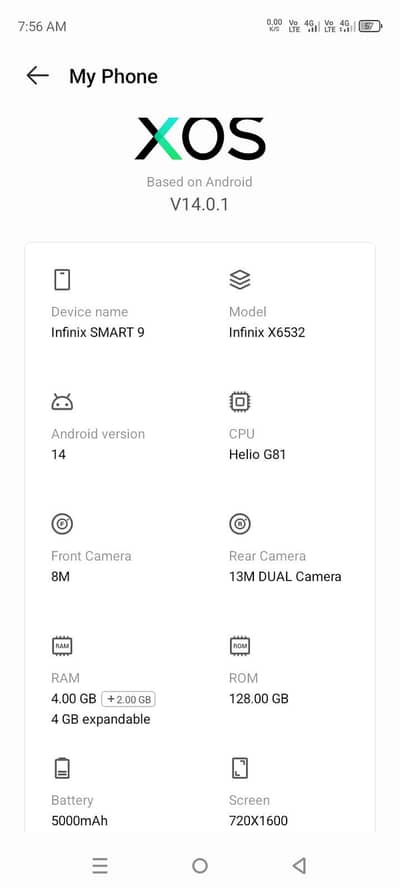 Infinix Smart 9 4+4/128