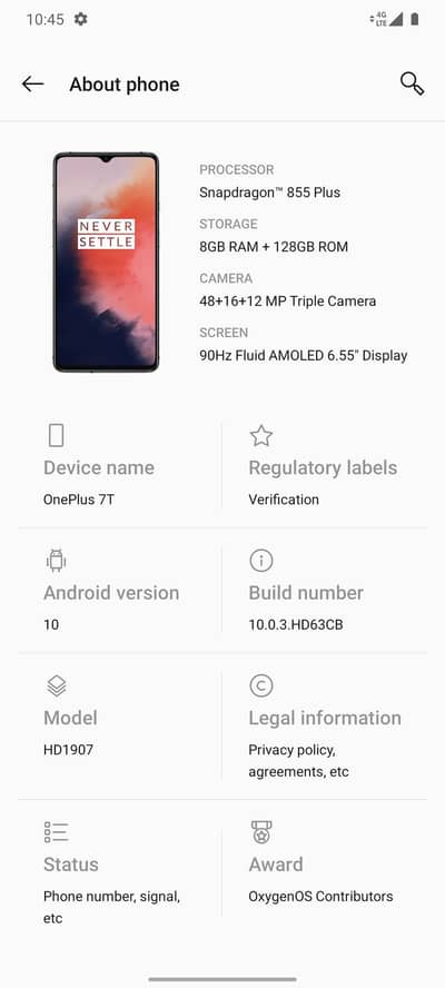 One Plus 7T