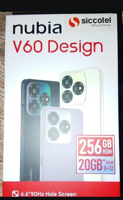 Zte nubia V60 Design