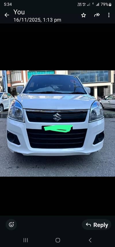 wagon r vxl auto 2024 Bank leased