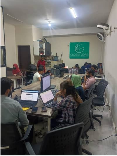 Fully Furnished Brand New Office Area 570 Square Feet Available For Rent In Gulberg 3 Lahore