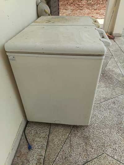 heir deep freezer 2 door for sale.