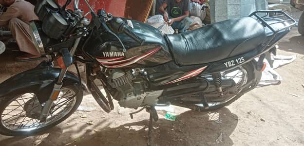 yamaha 125ybz karachi minut condition