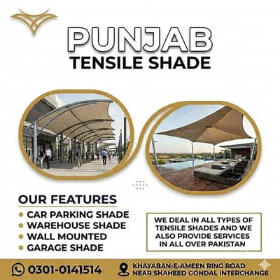 Car Structure Parking | Car Porch | Best Tensile Shades