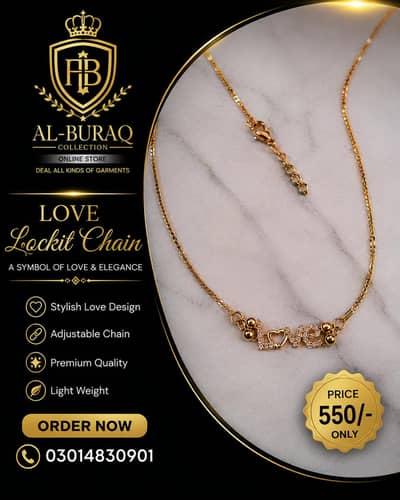 Girl's Locket chain love
