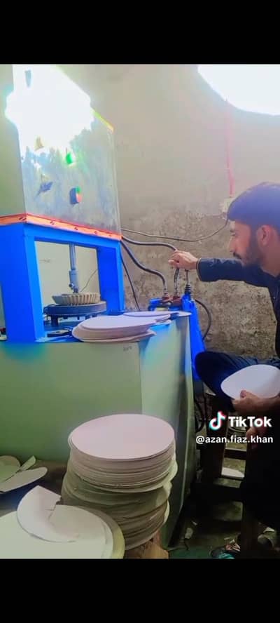paper food tray making machine