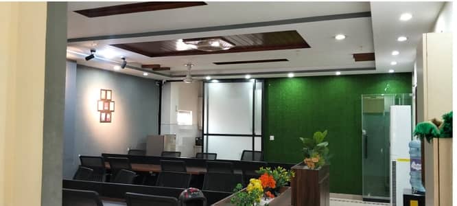 Area 2000 Square Feet Brand New Corporation Office Available For Rent In Maulana Shaukat Ali Road Faisal Town Lahore