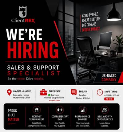Sales and Support Specialist