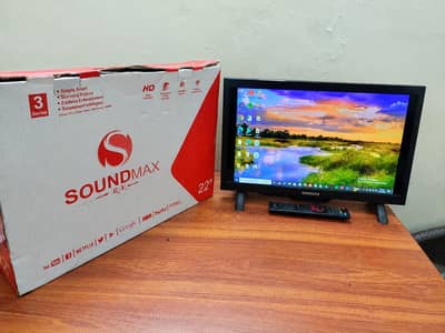 SoundMax Samsung 19” IPS FHD Monitor TV HDMI VGA USB Bass Speakers