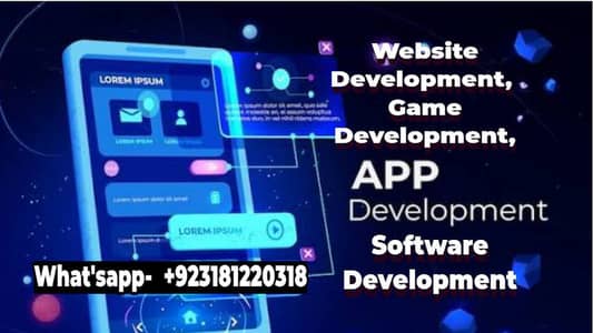 Website development and Mobile apps ang games