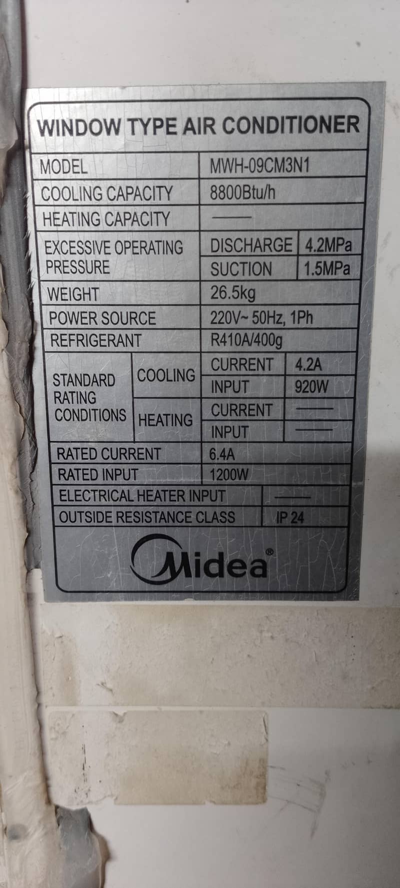 Midea Window Ac 1