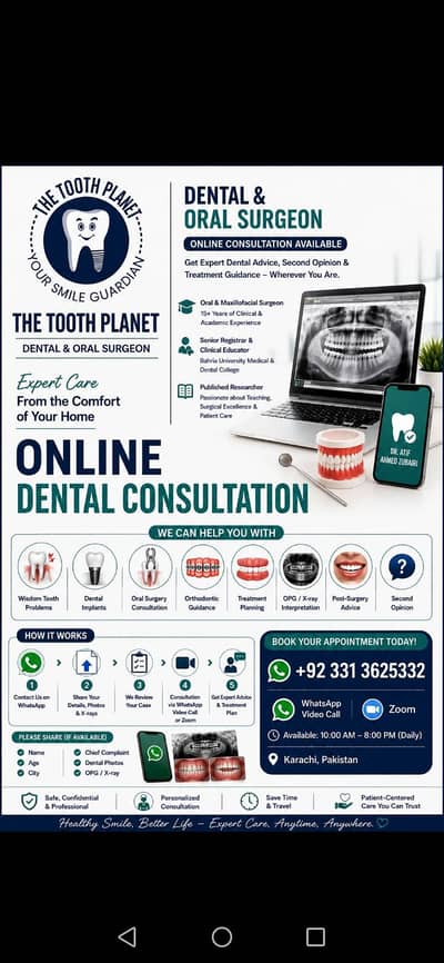 Online Dental Consultation