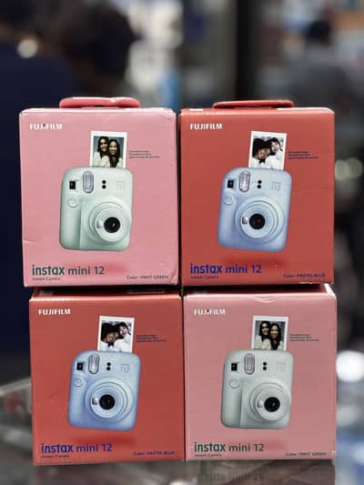 Fujiflim instax mini 12 - brand new box pack stock