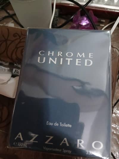azzaro chrome united 100 ml men's perfume