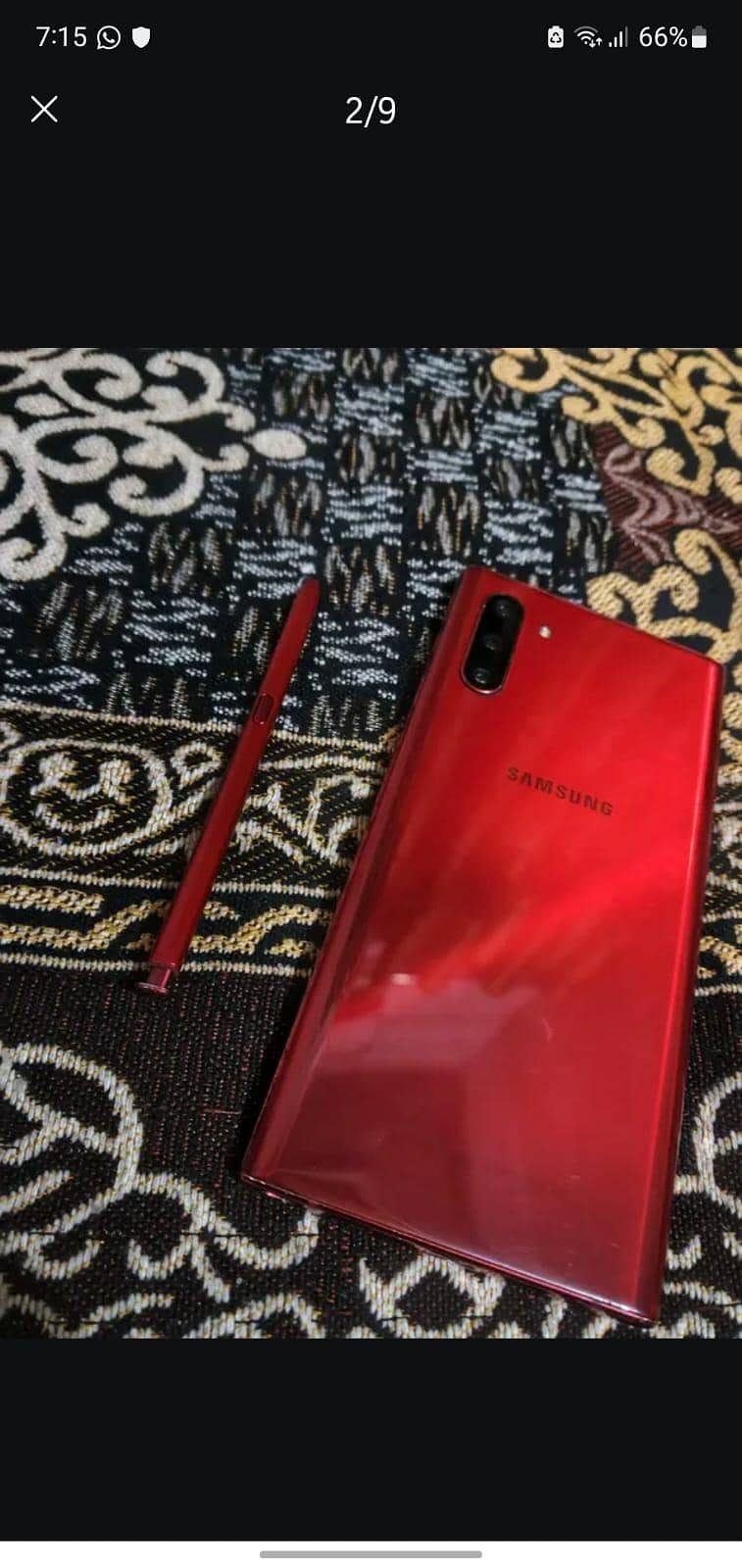 Samsung note10 5g patch proved 4