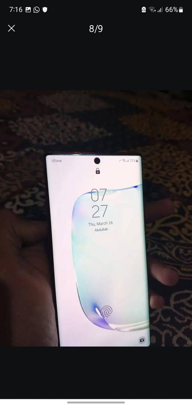 Samsung note10 5g patch proved 6