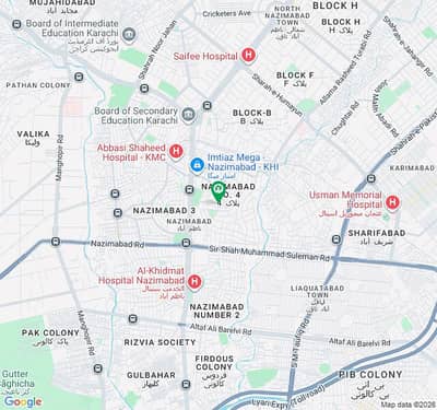 Prime Location Nazimabad 4 - Block C Flat Sized 1150 Square Feet