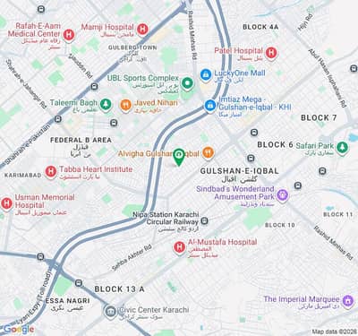 1250 Square Feet Flat For rent In Gulshan-e-Iqbal - Block 1