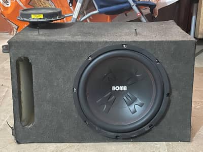 boofer and amplifier for sale