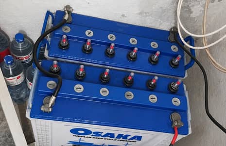Osaka TD-2500 Battery 12V | Excellent Condition | Heavy Backup