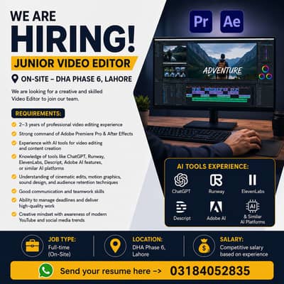 Junior Video Editor