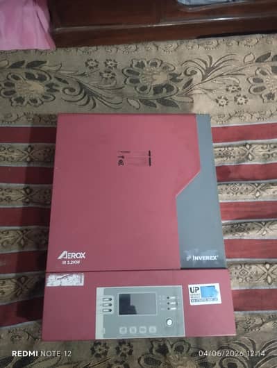 INVEREX lll 3.2KW hybrid inverter 24 v Batt