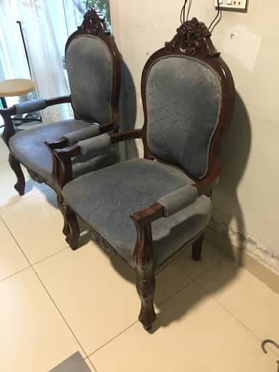 Bed Room Chairs-Pair