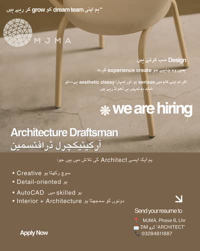 Architects and Architecture Draftman