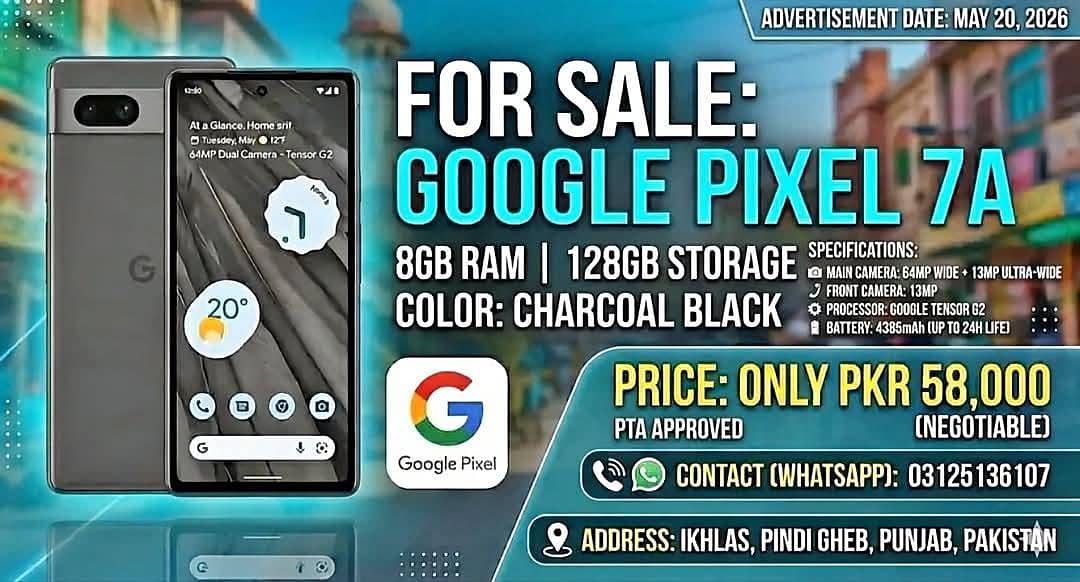 Google Pixel 7a 0