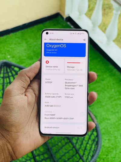 One Plus 9 Pro 8+8GB RAM 128GB Storage Duel Sim Condition 9/10
