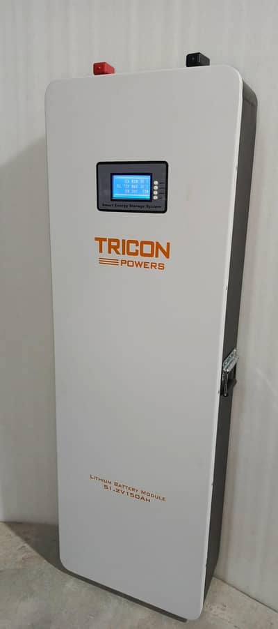 Lithium Battery 51.2v 150Ah 7.5kw With 5 Years Replacement Warranty