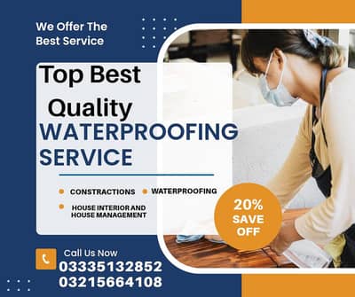 Water Proofing services |Water tank cleaning | Heat Proofing | Leakage