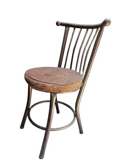 ​Premium Metal Bar Chair with Cushion Seat (Excellent Condition)