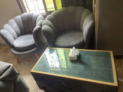 Luxury chair and table for sale
